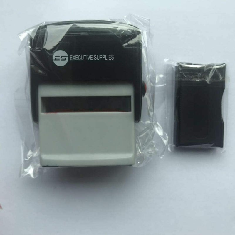 Executive Supplies Paid Rubber Stamp Self Inking Stamp - Red Ink - Office Stamps Self Inking Advanced Technology Designed for Business and Personal Use - Image 5